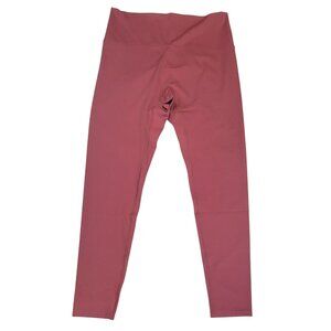 Errday Leggings High Waist Butter Soft  Rose Pink Casual Yoga Womens XL New Tags